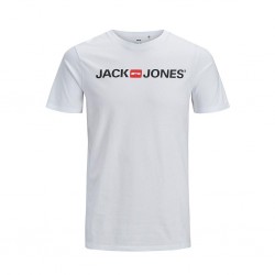 Camiseta JACK & JONES JJECORP LOGO TEE SS O-NECK NOSS 12137126 White Blanco